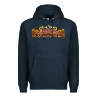 Navy god bless america libbey cup Premium Hoodie - HRA Design Shop