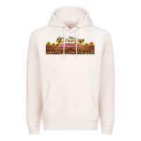 Pale Pink god bless america libbey cup Premium Hoodie - HRA Design Shop
