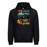 Black ready to school crush 4th grade Urban Hoodie - AdoDesignShop