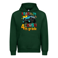 Forest Green ready to school crush 4th grade Urban Hoodie - AdoDesignShop