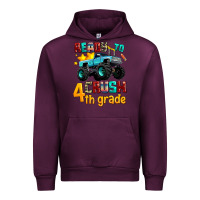 Mauve Wine ready to school crush 4th grade Urban Hoodie - AdoDesignShop