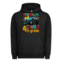 Pigment Black ready to school crush 4th grade Urban Hoodie - AdoDesignShop