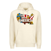 Sandshell god bless america Premium Hoodie - HRA Design Shop