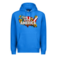 True Royal god bless america Premium Hoodie - HRA Design Shop
