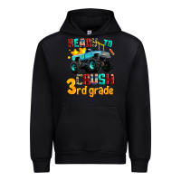 Black ready to school crush 3rd grade Urban Hoodie - AdoDesignShop