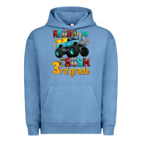 Pigment Pebble Blue ready to school crush 3rd grade Urban Hoodie - AdoDesignShop