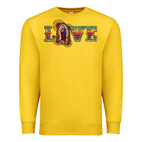 Lemon Love Lady Of Guadalupe Premium Sweatshirt - RanaPortraitStore