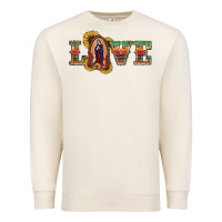 Sandshell Love Lady Of Guadalupe Premium Sweatshirt - RanaPortraitStore