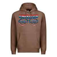 Chestnut american dude Premium Hoodie - HRA Design Shop