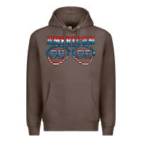 Coffee american dude Premium Hoodie - HRA Design Shop
