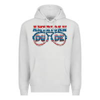 Dove Grey american dude Premium Hoodie - HRA Design Shop