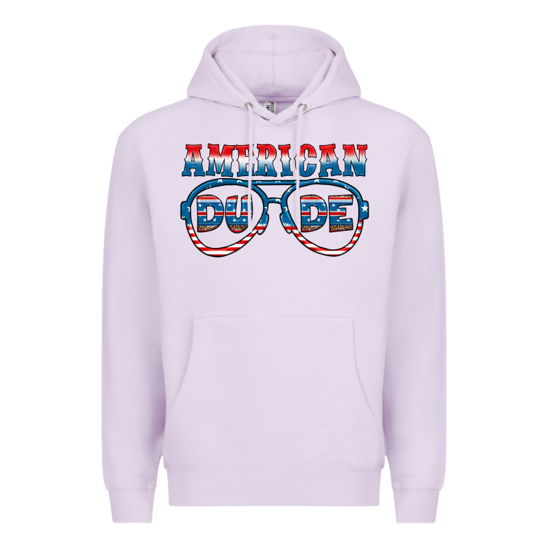 American Dude Premium Hoodie by HRA Design Shop | Teevron