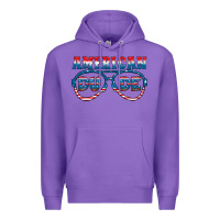 Purple american dude Premium Hoodie - HRA Design Shop
