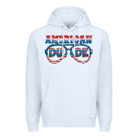 White american dude Premium Hoodie - HRA Design Shop