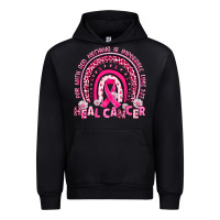 Black heal cancer rainbow Urban Hoodie - JahusDesignShop