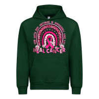 Forest Green heal cancer rainbow Urban Hoodie - JahusDesignShop