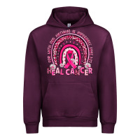 Mauve Wine heal cancer rainbow Urban Hoodie - JahusDesignShop