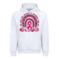 White heal cancer rainbow Urban Hoodie - JahusDesignShop