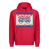 Cardinal American dude Premium Hoodie - HRA Design Shop