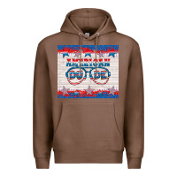 Chestnut American dude Premium Hoodie - HRA Design Shop
