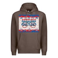Coffee American dude Premium Hoodie - HRA Design Shop