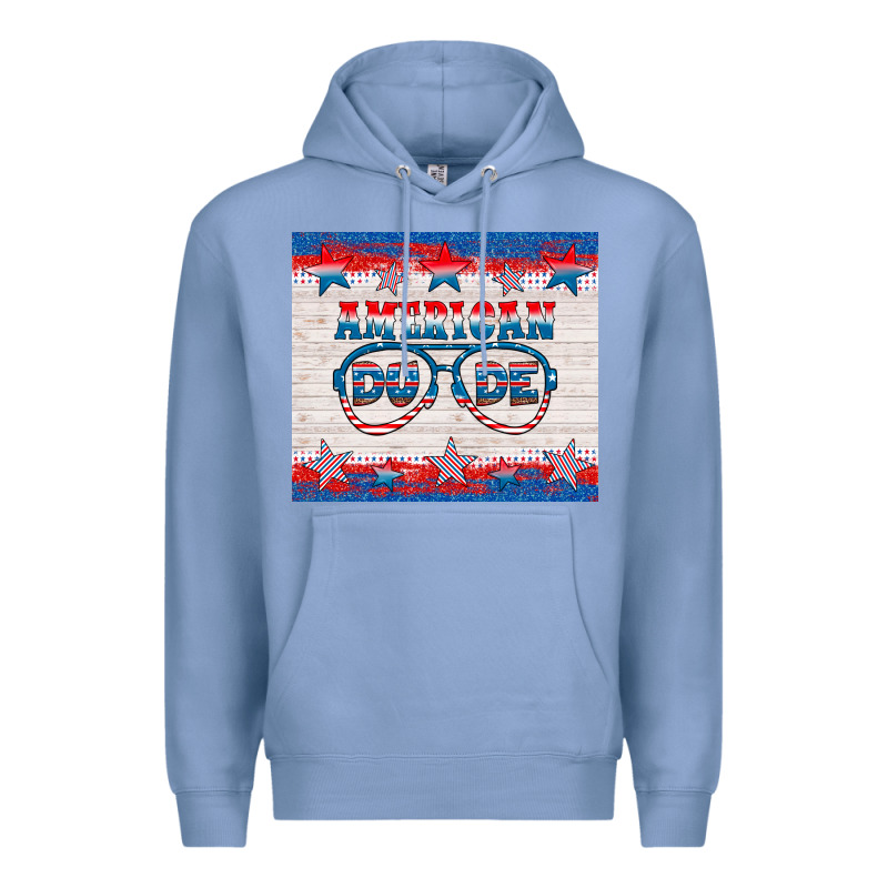 American Dude Premium Hoodie by HRA Design Shop | Teevron