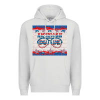 Dove Grey American dude Premium Hoodie - HRA Design Shop