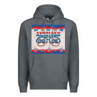 Rock American dude Premium Hoodie - HRA Design Shop