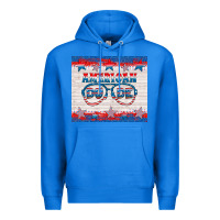 True Royal American dude Premium Hoodie - HRA Design Shop