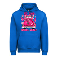 Cobalt breast cancer no one fights alone truck football Urban Hoodie - JahusDesignShop