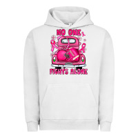 Breast Cancer No One Fights Alone Truck Football Urban Hoodie | Teevron