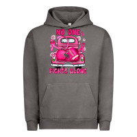 Pigment Tornado breast cancer no one fights alone truck football Urban Hoodie - JahusDesignShop