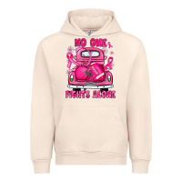 Sandshell breast cancer no one fights alone truck football Urban Hoodie - JahusDesignShop