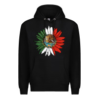 Mexico Sunflower Premium Hoodie | Teevron