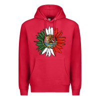 Cardinal mexico sunflower Premium Hoodie - HRA Design Shop