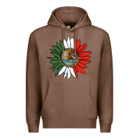 Chestnut mexico sunflower Premium Hoodie - HRA Design Shop