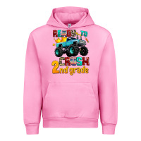 Fuchsia Pink ready to school crush 2nd grade Urban Hoodie - AdoDesignShop