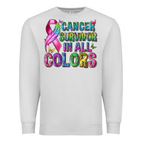 Dove Grey cancer survivor in all colors Premium Sweatshirt - texasbilliewilder