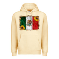 Pina Colada mexico flag background Premium Hoodie - HRA Design Shop