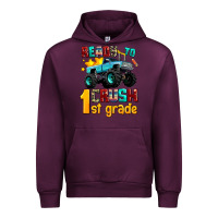 Mauve Wine ready to school crush 1st grade Urban Hoodie - AdoDesignShop