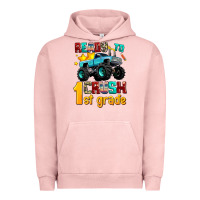 Pigment Salmon ready to school crush 1st grade Urban Hoodie - AdoDesignShop