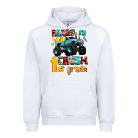 White ready to school crush 1st grade Urban Hoodie - AdoDesignShop
