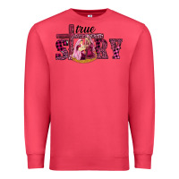 Cardinal Pink Christmas true story holy family Premium Sweatshirt - RanaPortraitStore