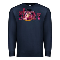 Navy Pink Christmas true story holy family Premium Sweatshirt - RanaPortraitStore
