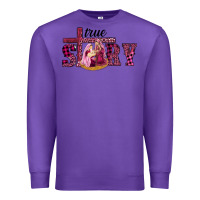 Purple Pink Christmas true story holy family Premium Sweatshirt - RanaPortraitStore