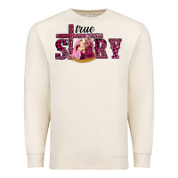 Sandshell Pink Christmas true story holy family Premium Sweatshirt - RanaPortraitStore