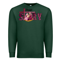 Sports Green Pink Christmas true story holy family Premium Sweatshirt - RanaPortraitStore