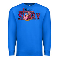 True Royal Pink Christmas true story holy family Premium Sweatshirt - RanaPortraitStore