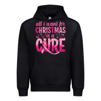 Black all i want for christmas is a cure Urban Hoodie - JahusDesignShop