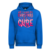 Cobalt all i want for christmas is a cure Urban Hoodie - JahusDesignShop